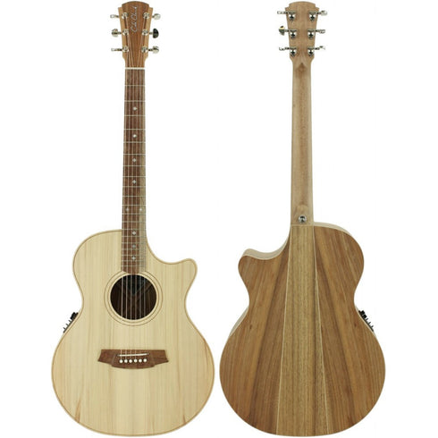 Cole Clark Angel Series 2 AN2EC-BB Grand Auditorium Acoustic Guitar